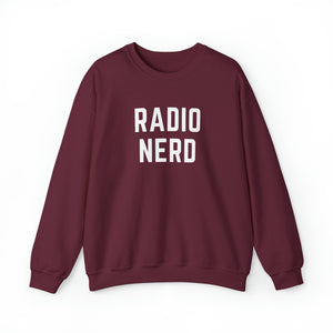 Radio Nerd Crewneck Sweatshirt Unisex