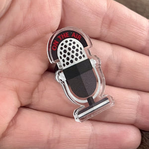 On The Air Mic Pin