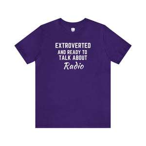 Extrovert Radio Unisex Tee