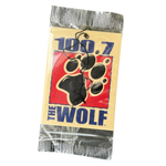 100.7 The Wolf SEATTLE Logo Air Freshener VTG