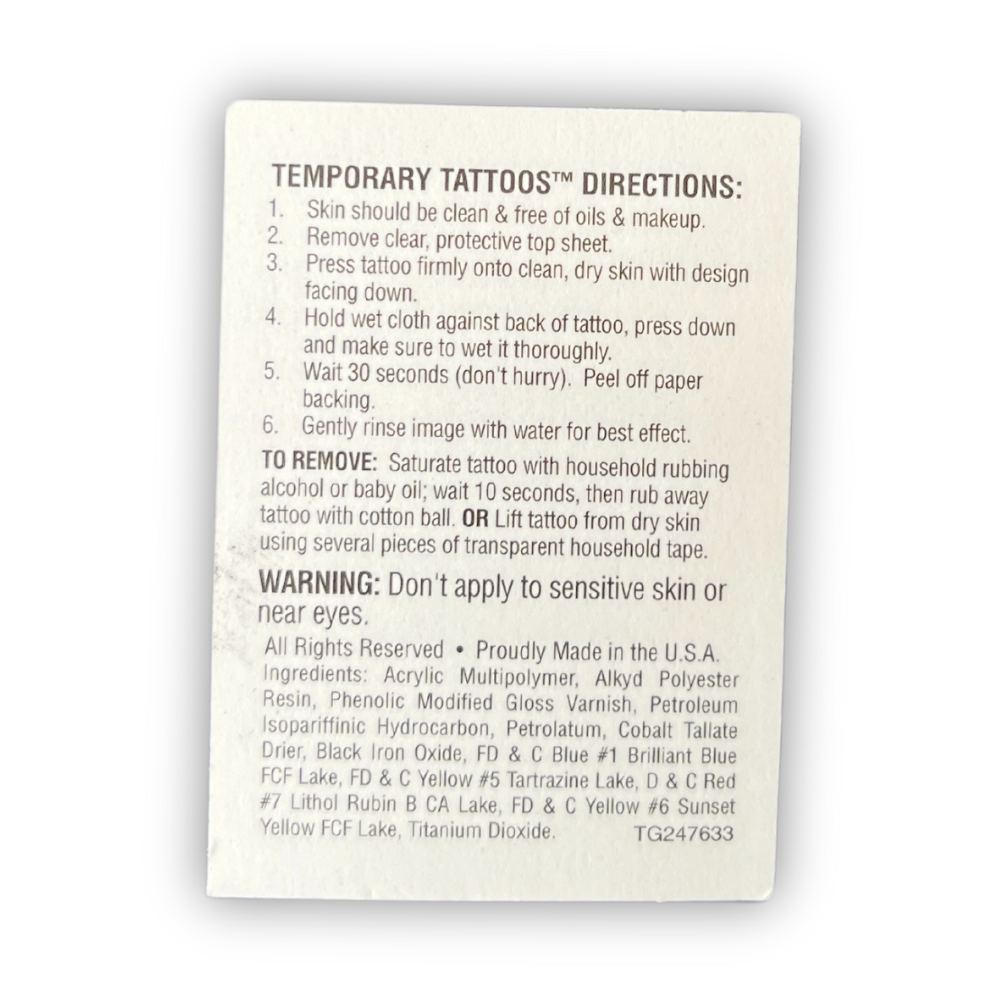 
            
                Load image into Gallery viewer, 100.7 The Wolf (KKWF) Radio Temp Tattoo (15 Pack)
            
        