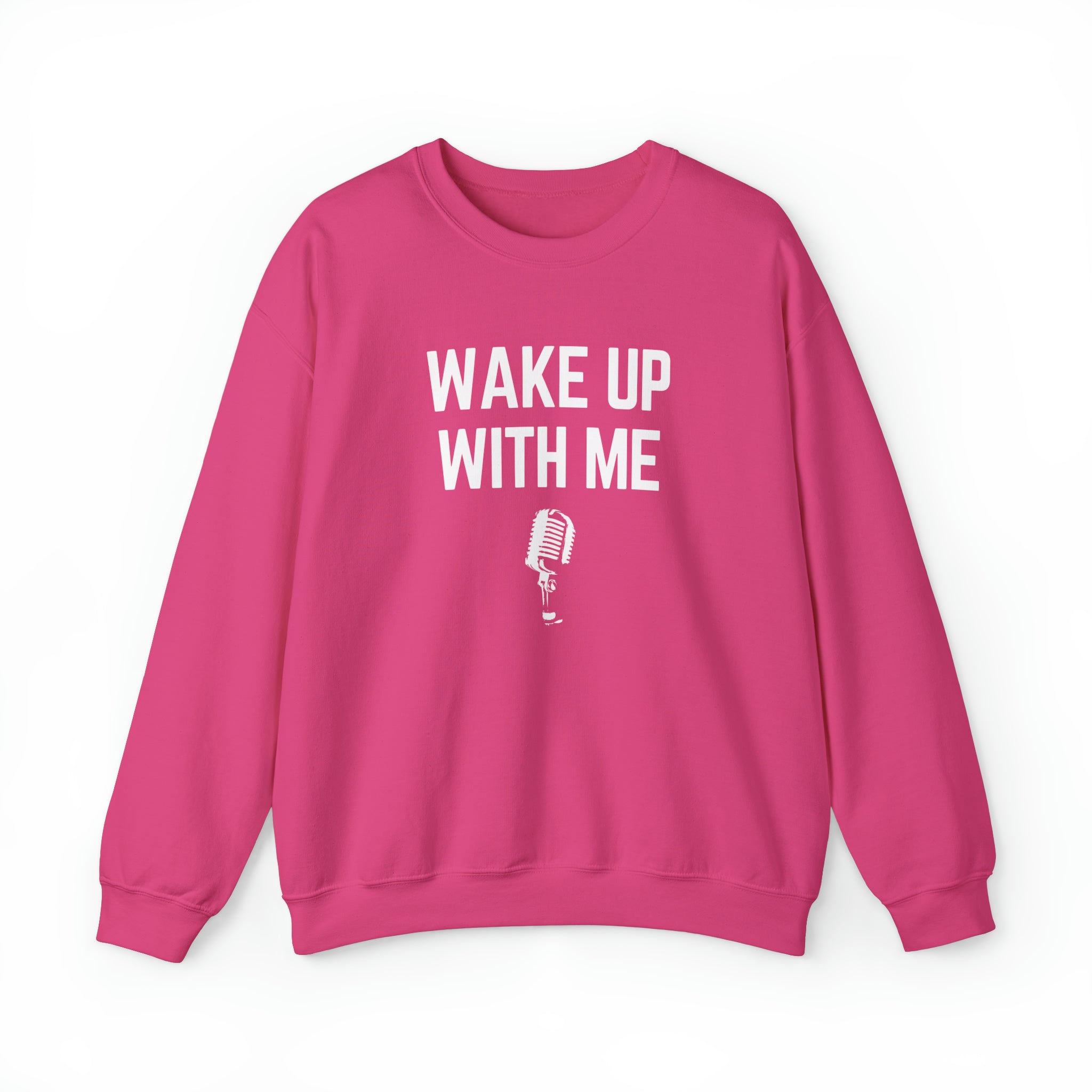 Wake Up With Me Crewneck Sweatshirt Unisex