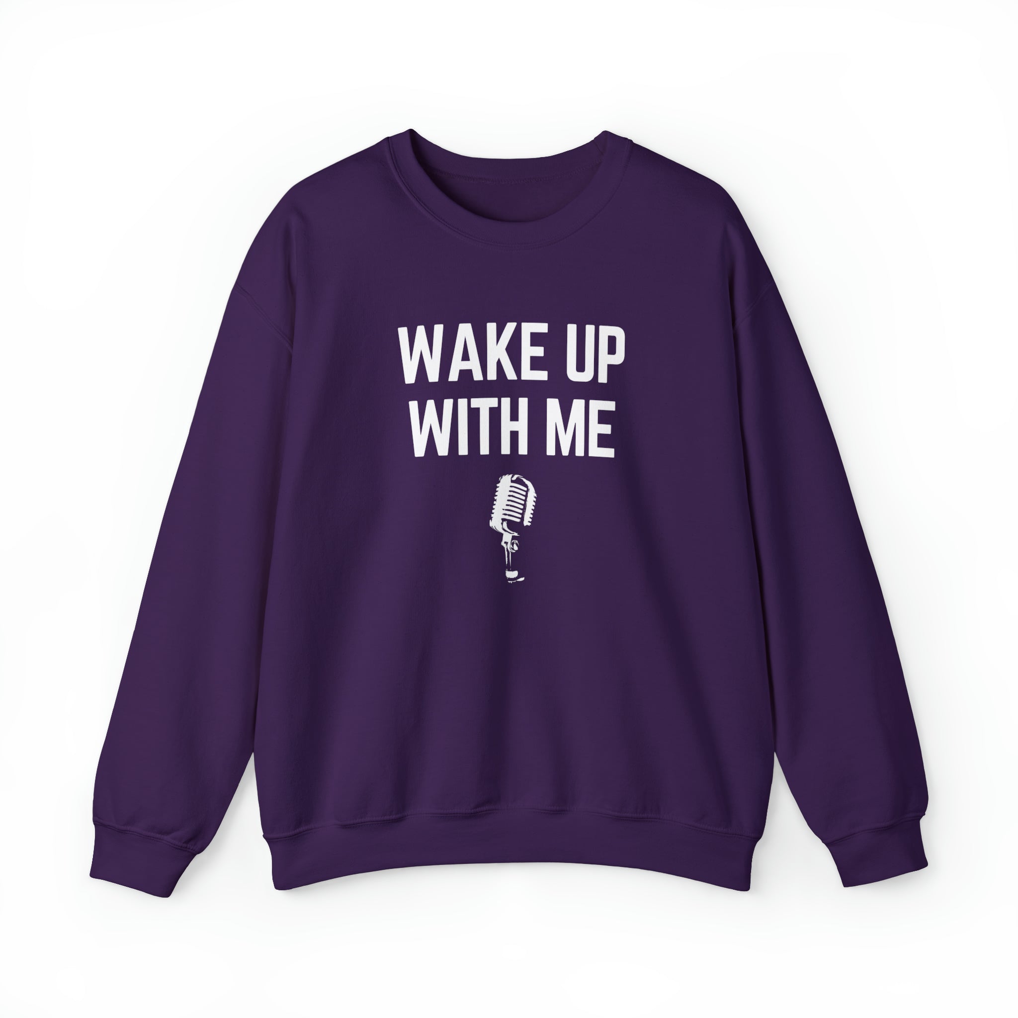 Wake Up With Me Crewneck Sweatshirt Unisex