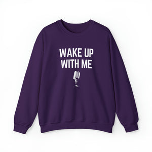 
            
                Load image into Gallery viewer, Wake Up With Me Crewneck Sweatshirt Unisex
            
        