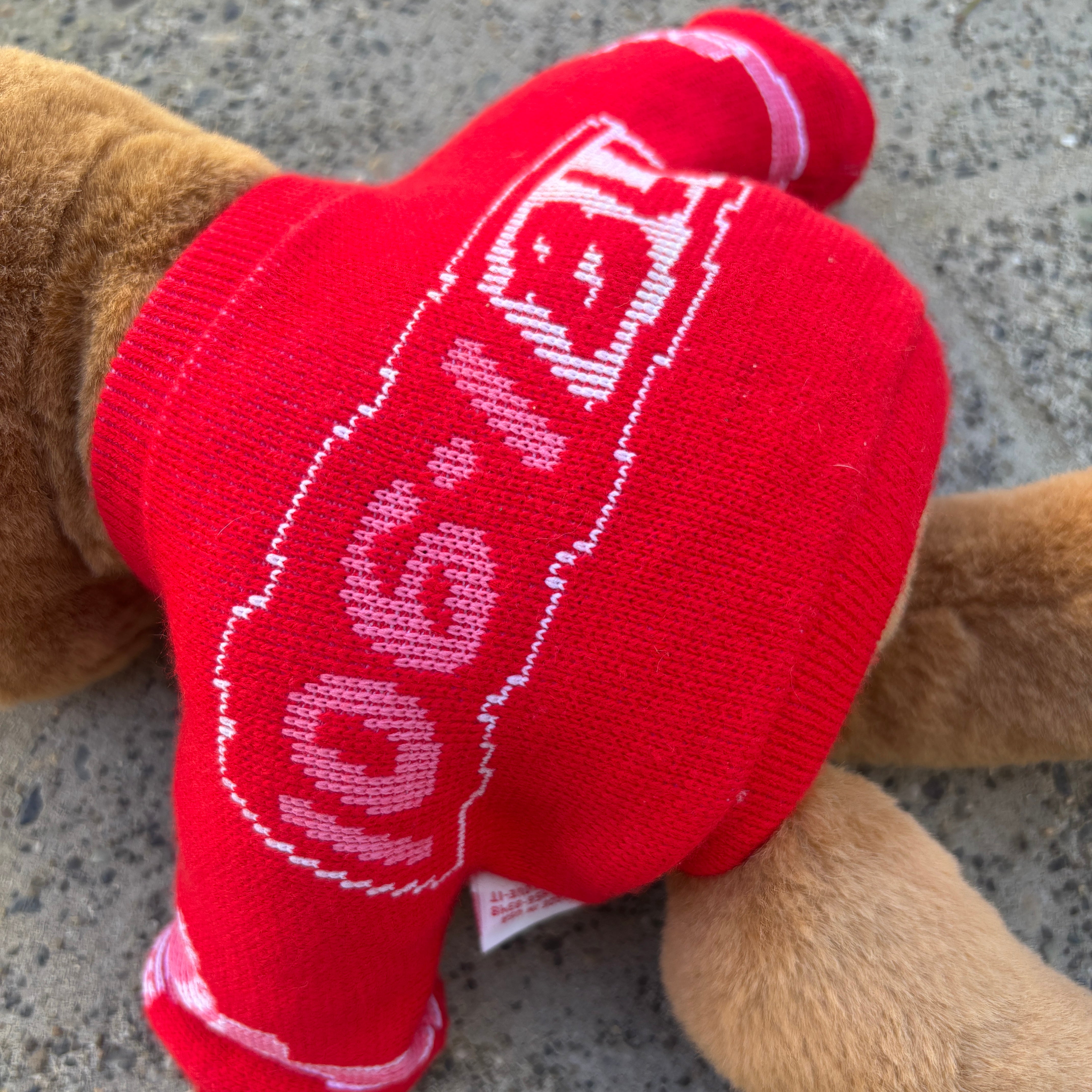 106.1 BLI Radio Station V-Day Plush Bear Vtg