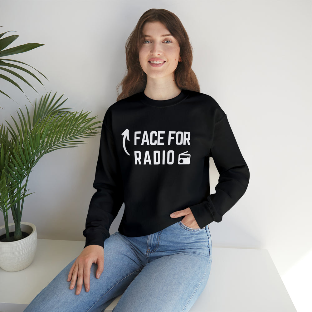 Face for Radio Crewneck Sweatshirt