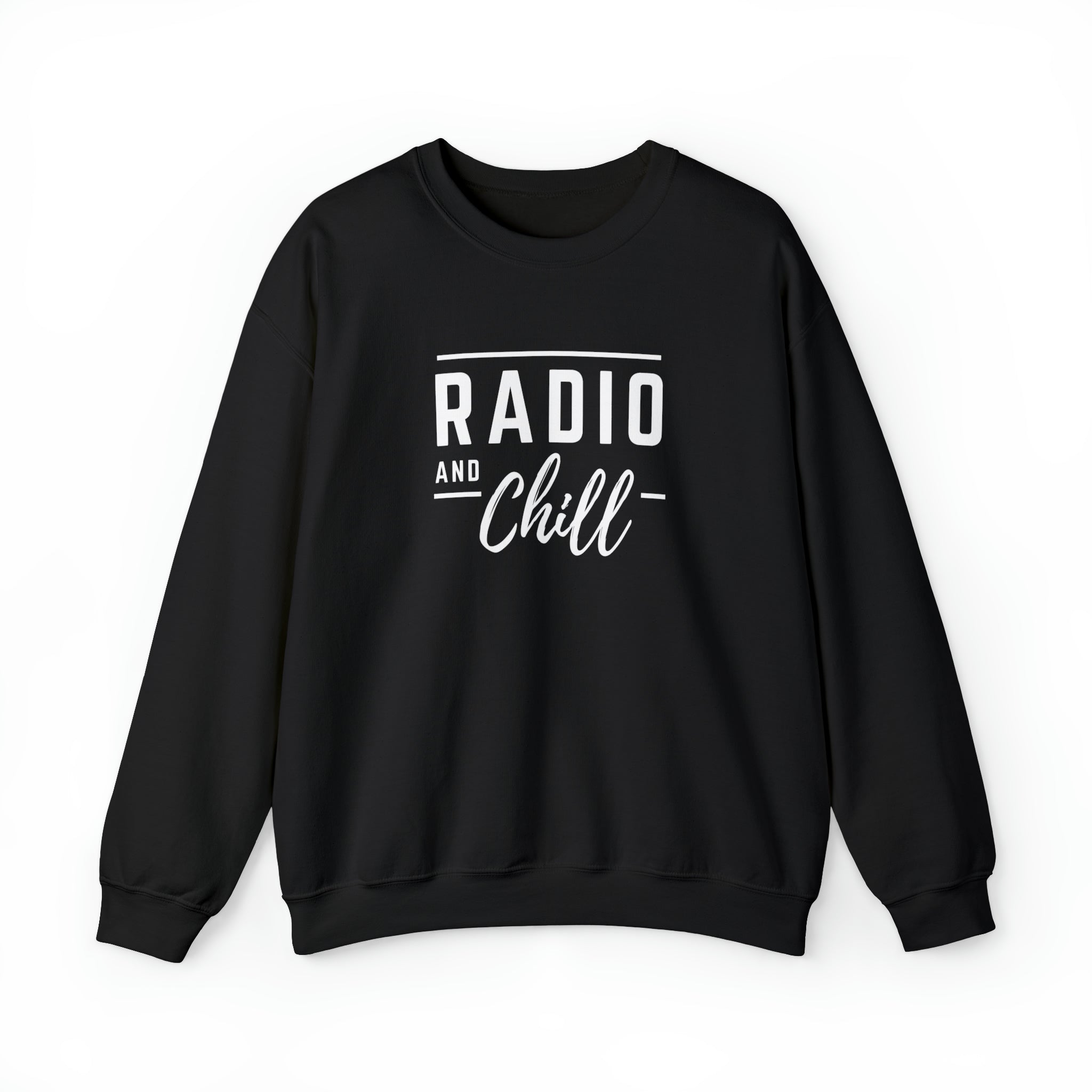 Radio and Chill Crewneck Sweatshirt Unisex