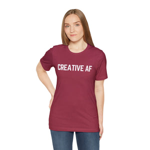 
            
                Load image into Gallery viewer, Creative AF Unisex Tee
            
        