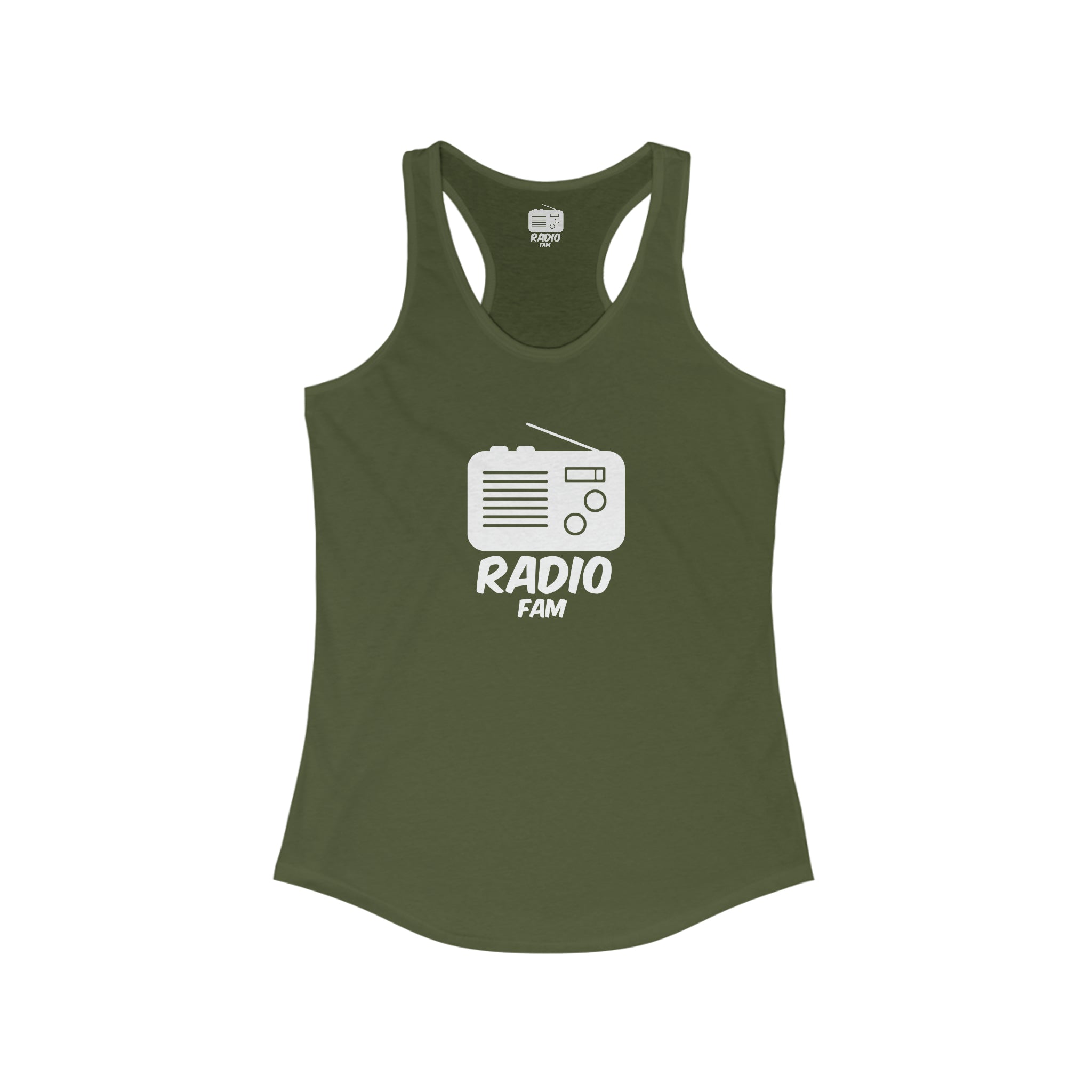 Radio Fam Logo Women's Slim-Fit Tank