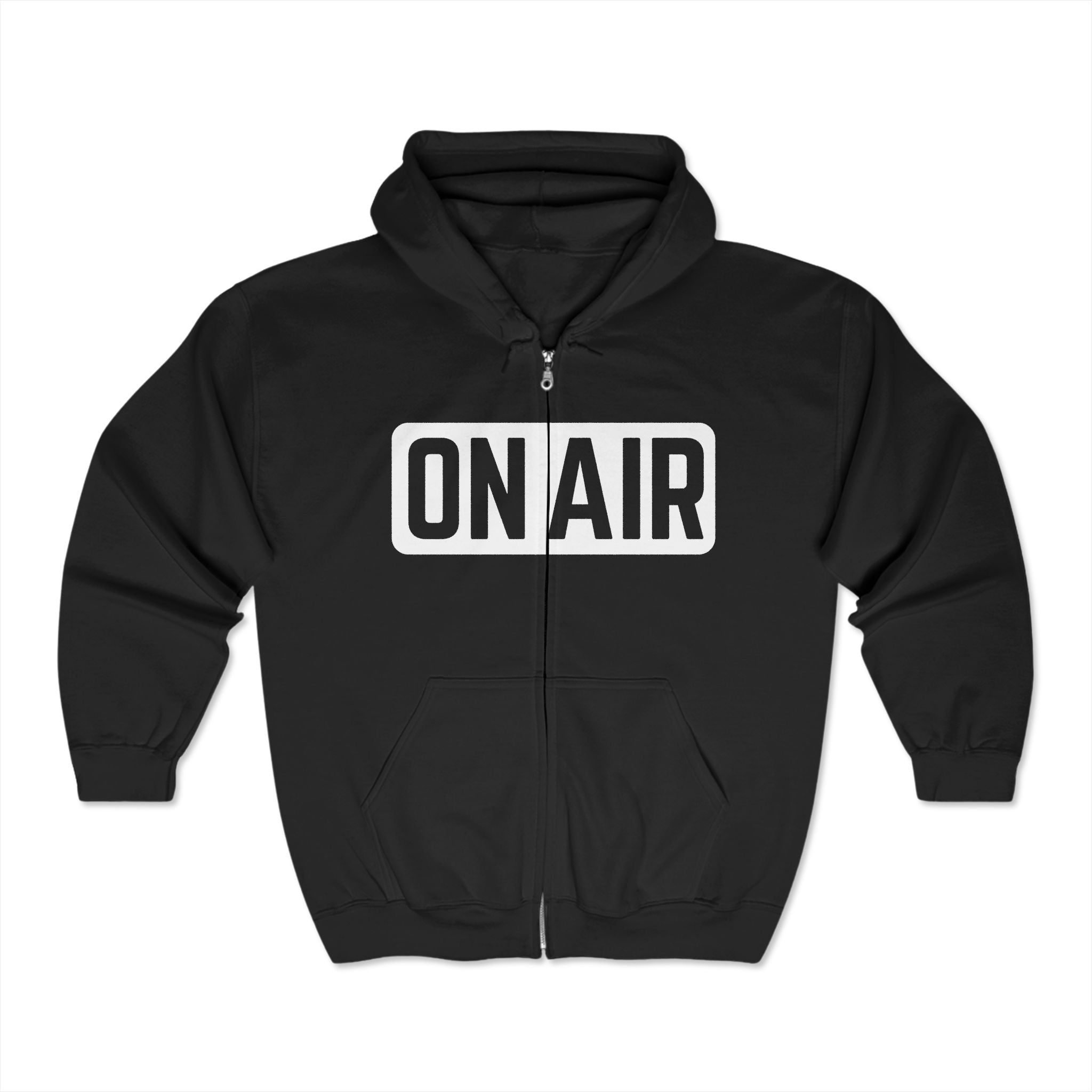 ON AIR Unisex Full Zip Hooded Sweatshirt