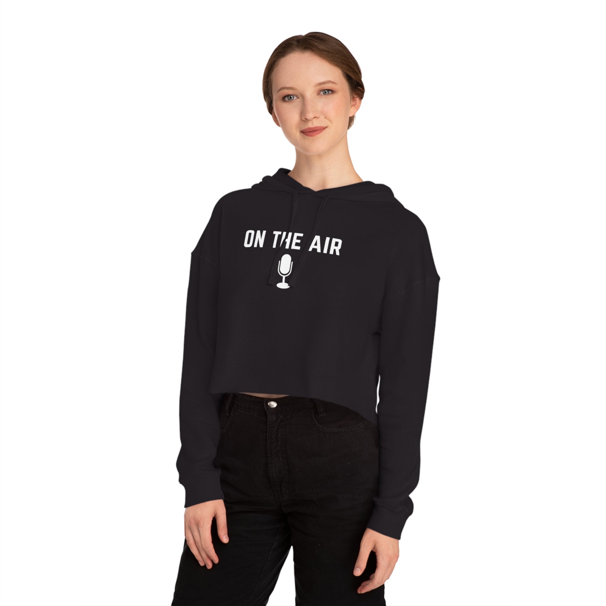 ON THE AIR Women’s Cropped Hoodie