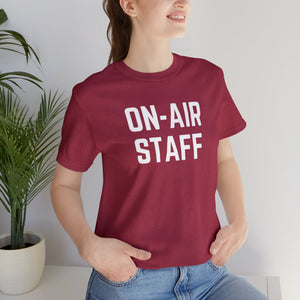
            
                Load image into Gallery viewer, On Air Staff Unisex Tee
            
        