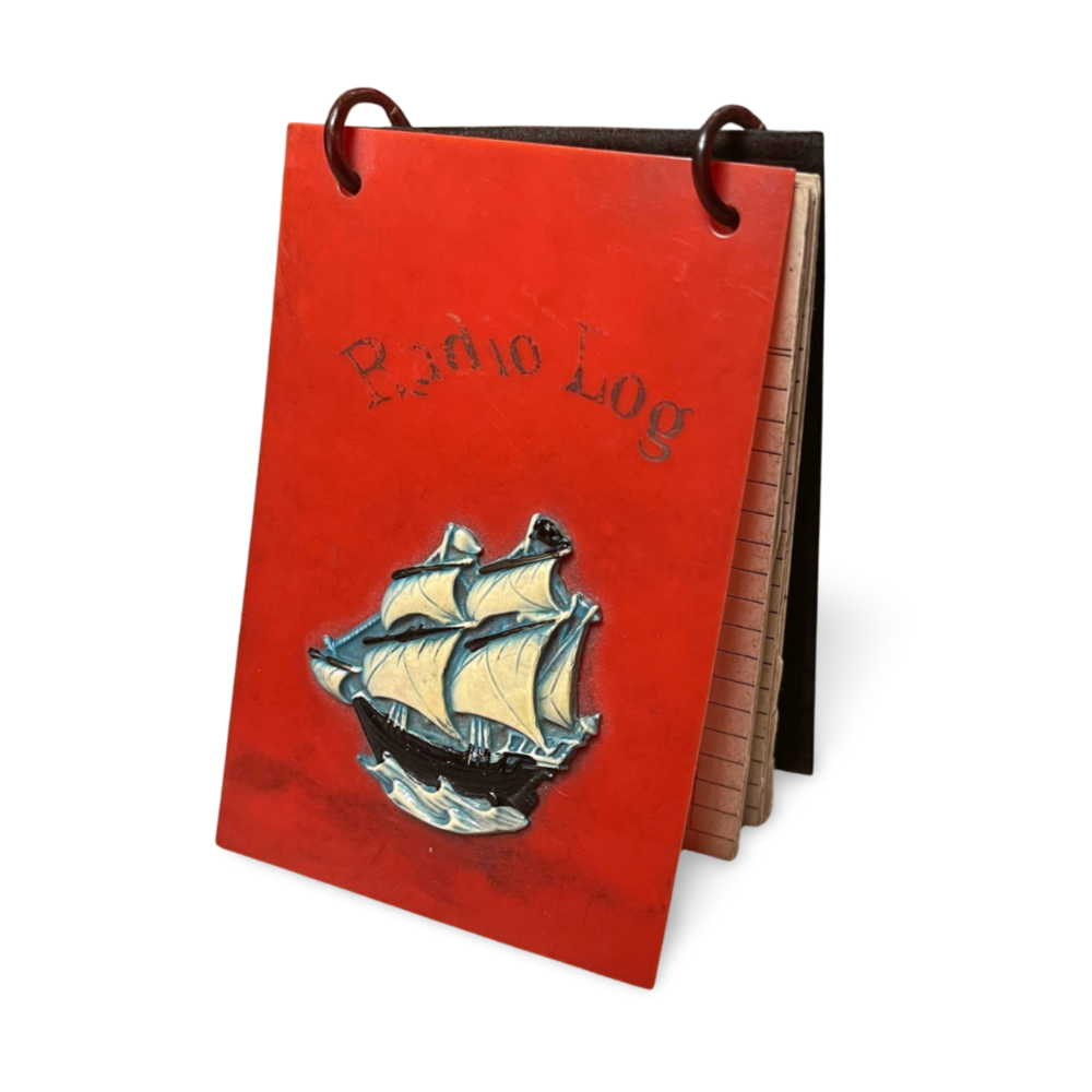 1930's Radio Log Book VTG