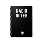 Radio Notes Spiral Notebook - Ruled