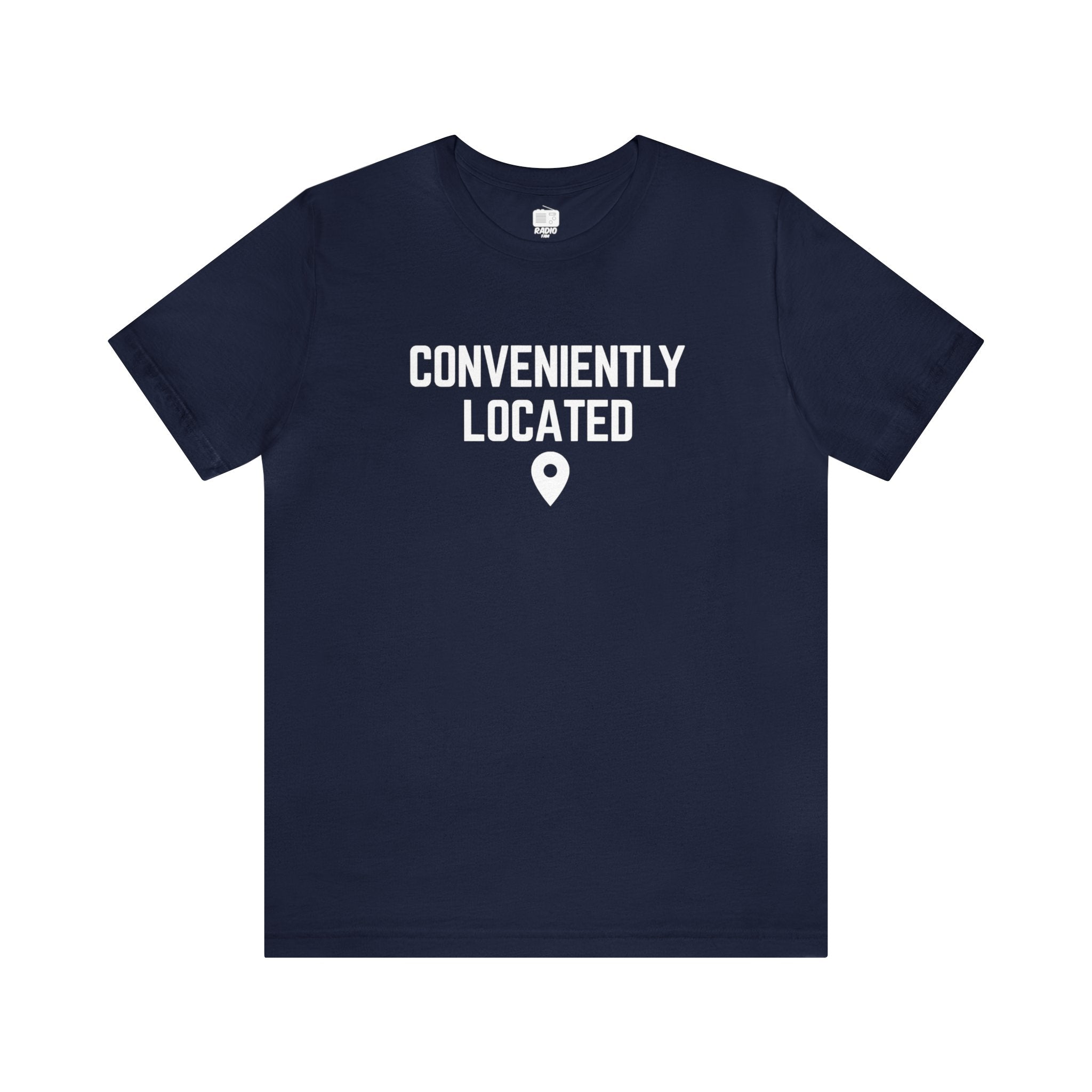 Conveniently Located Unisex Tee