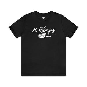 20 Ribeyes Meat Truck Remote Unisex Tee