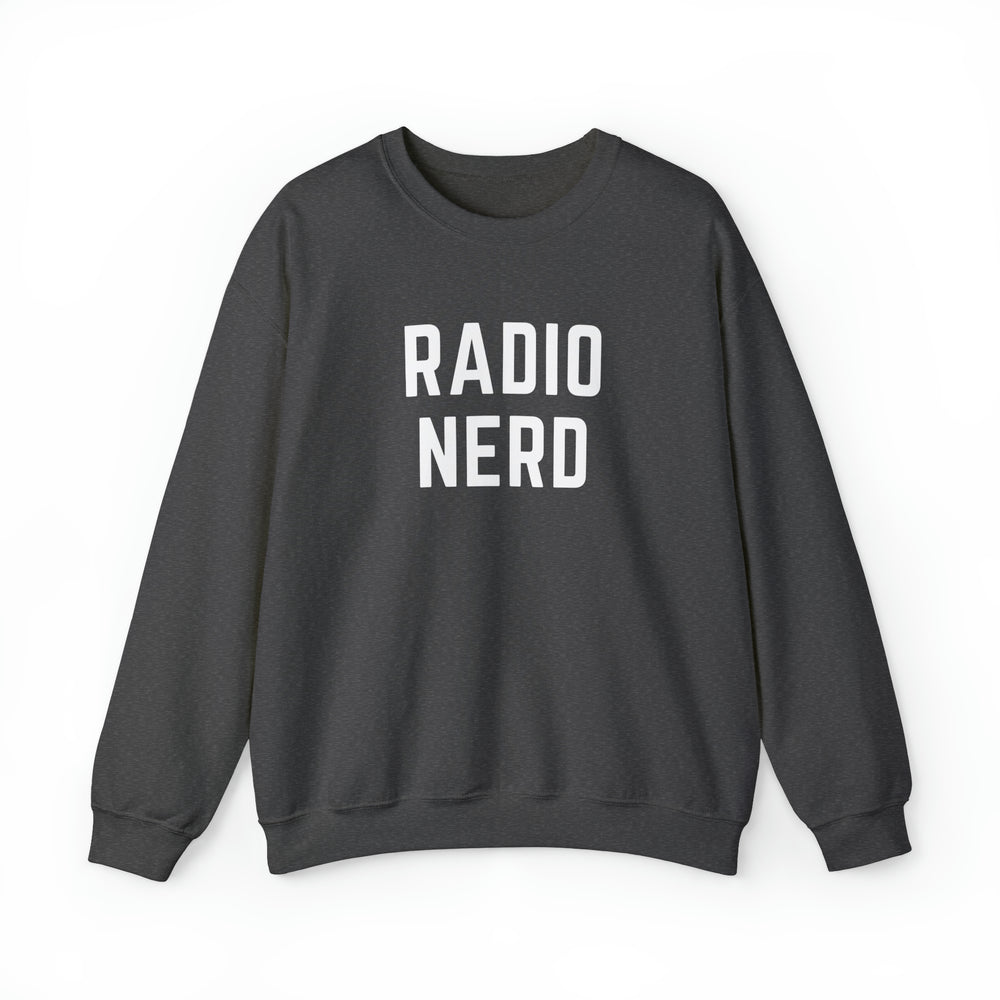 Radio Nerd Crewneck Sweatshirt Unisex