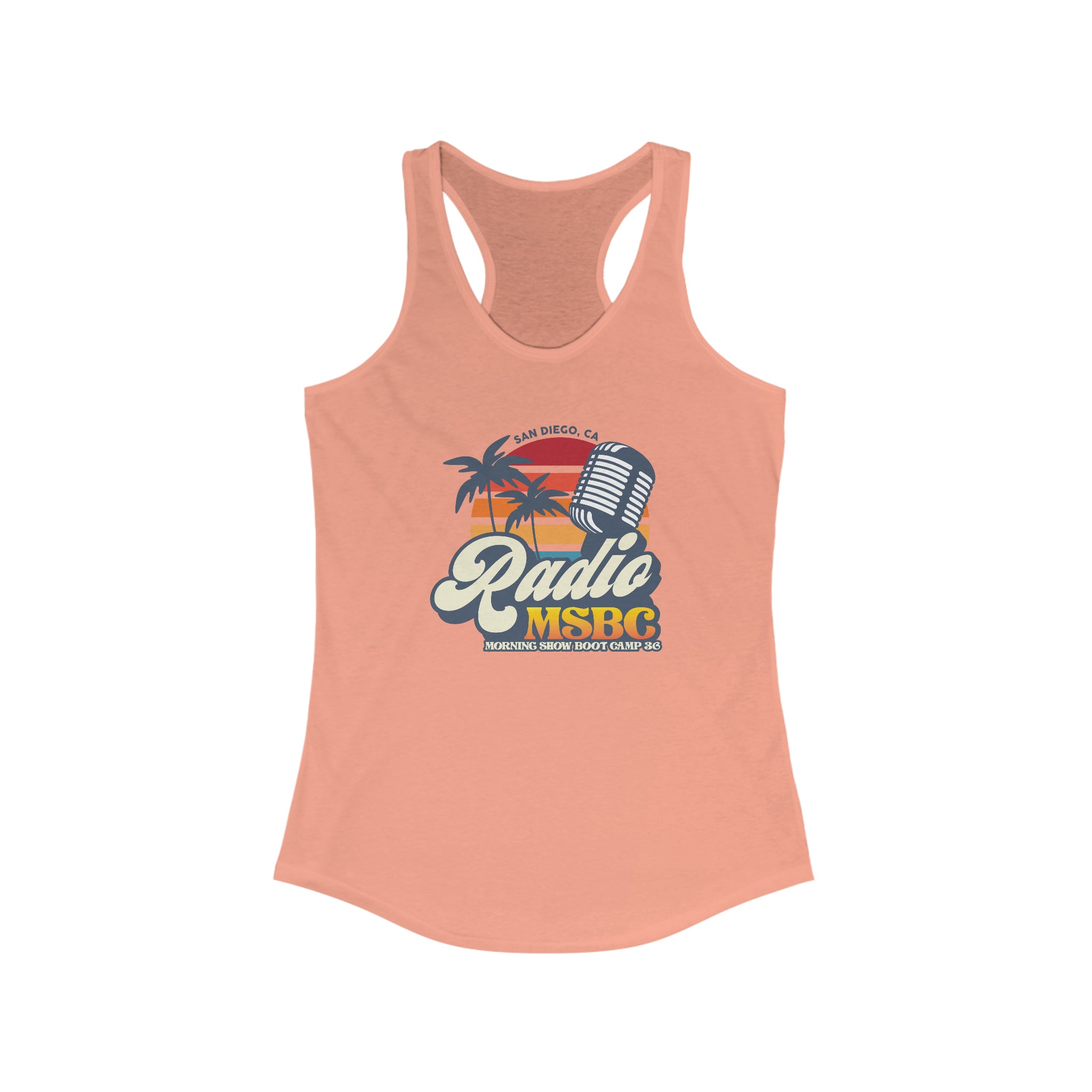 RADIO MSBC 36 Women's Ideal Racerback Tank