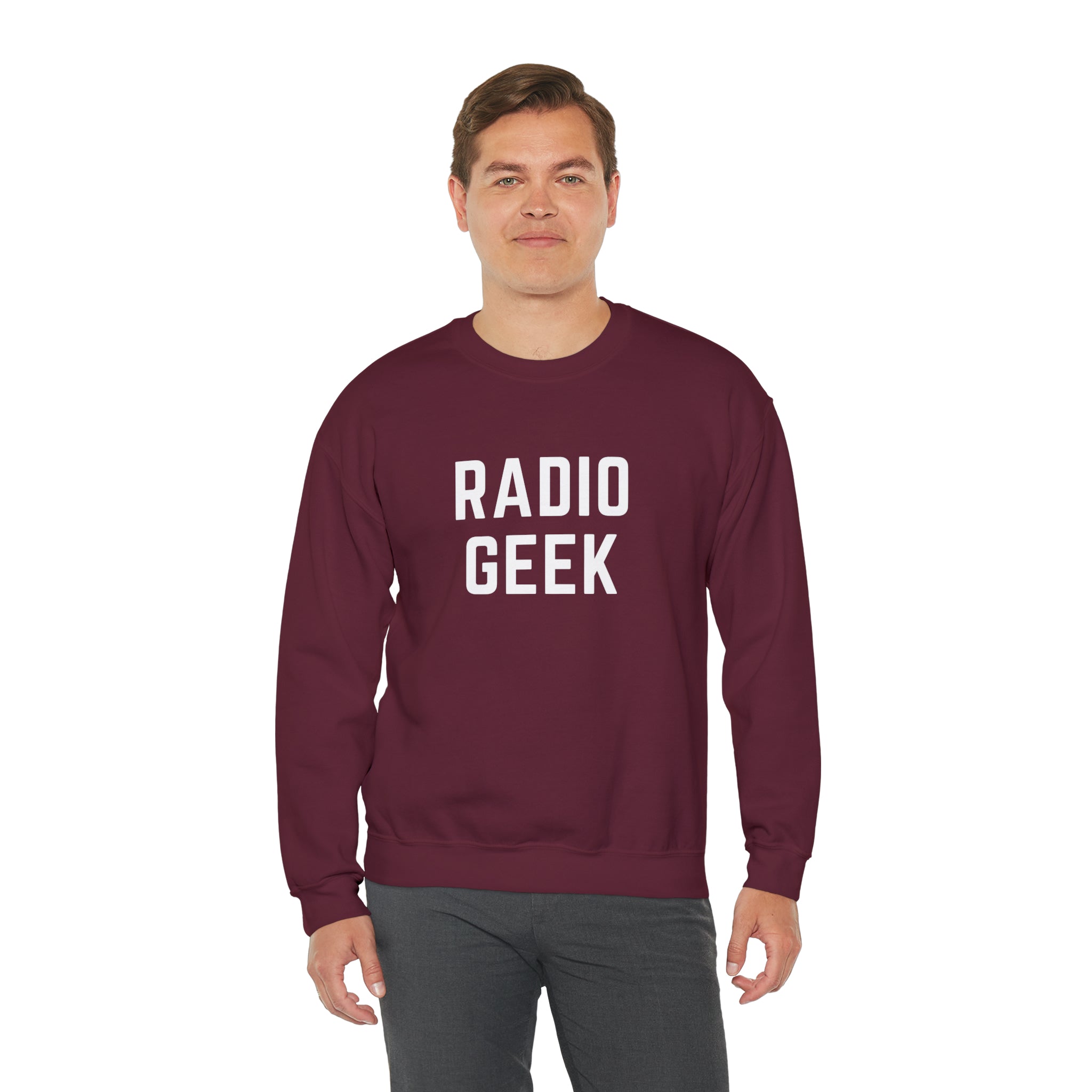 Radio Geek Crewneck Sweatshirt Unisex