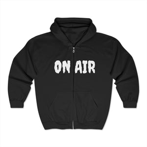 ON AIR Goth Emo Punk Zip Hooded Sweatshirt