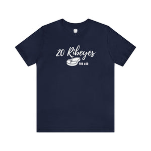 20 Ribeyes Meat Truck Remote Unisex Tee