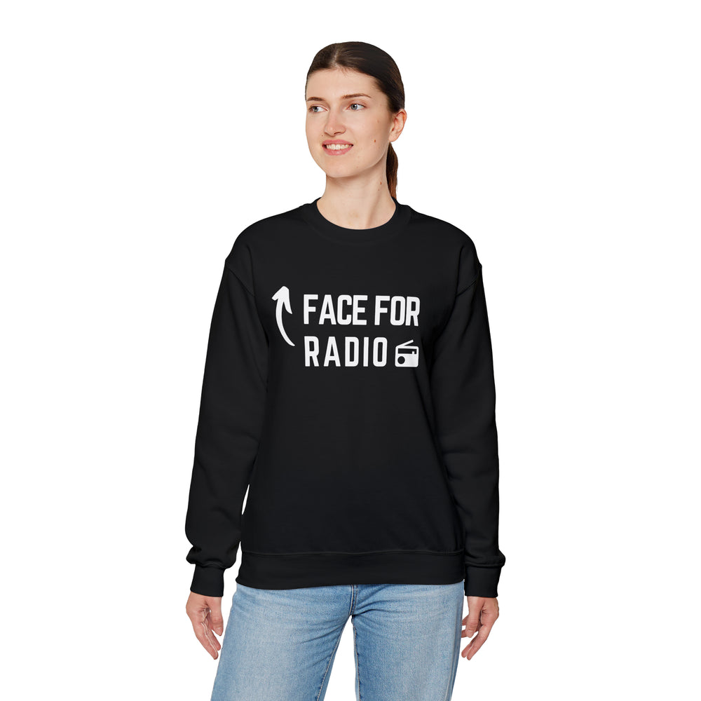 Face for Radio Crewneck Sweatshirt