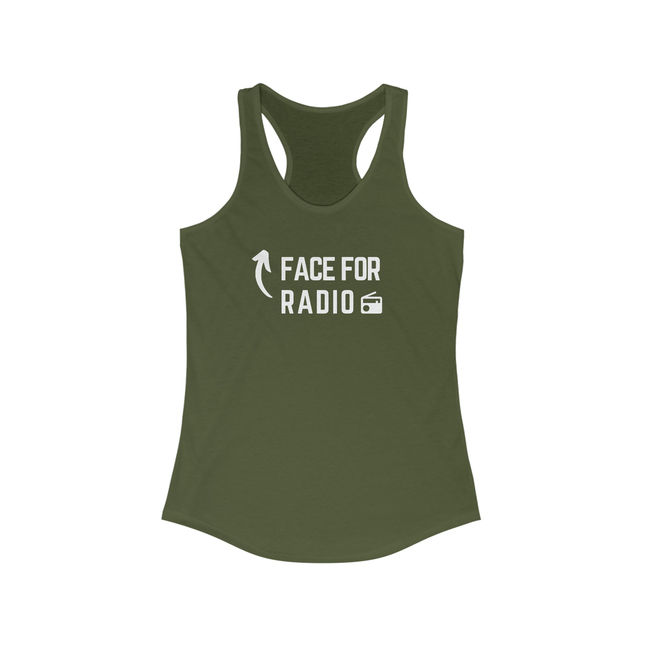 Face for Radio Women's Slim-Fit Tank