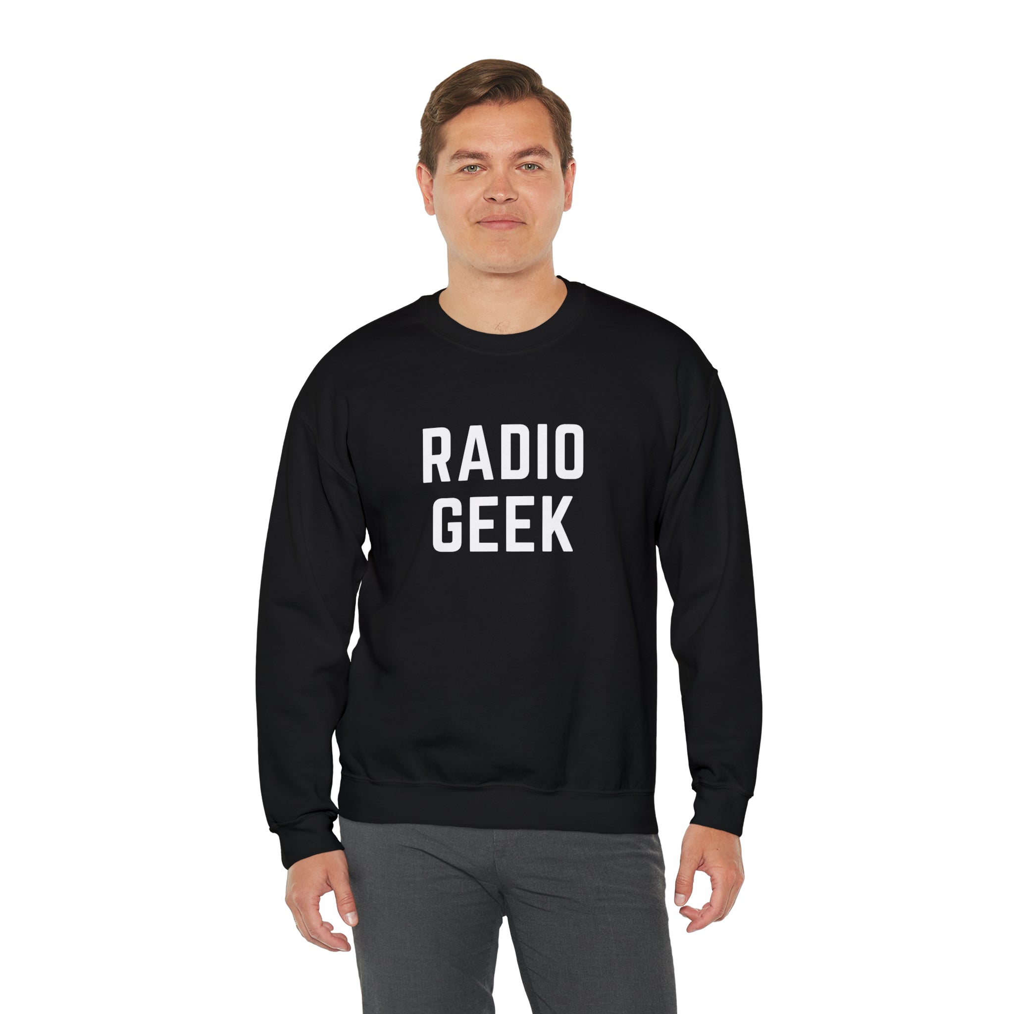 Radio Geek Crewneck Sweatshirt Unisex