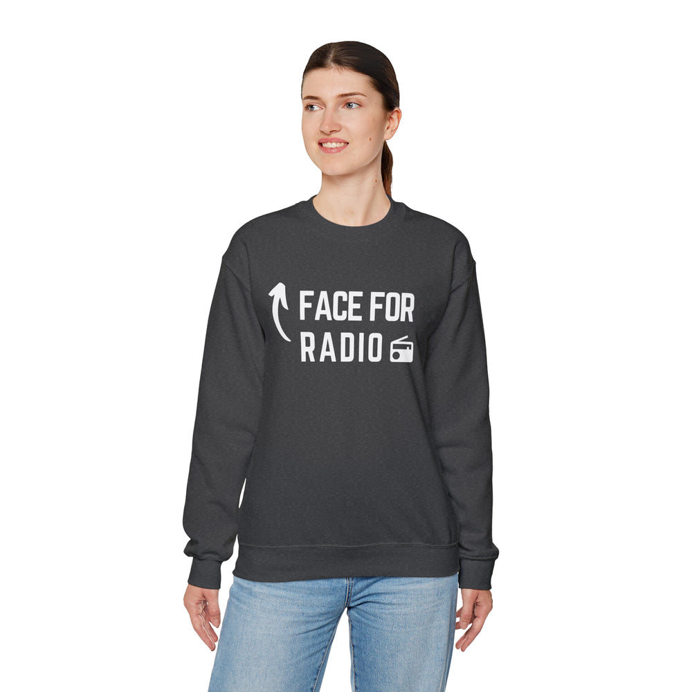 Face for Radio Crewneck Sweatshirt