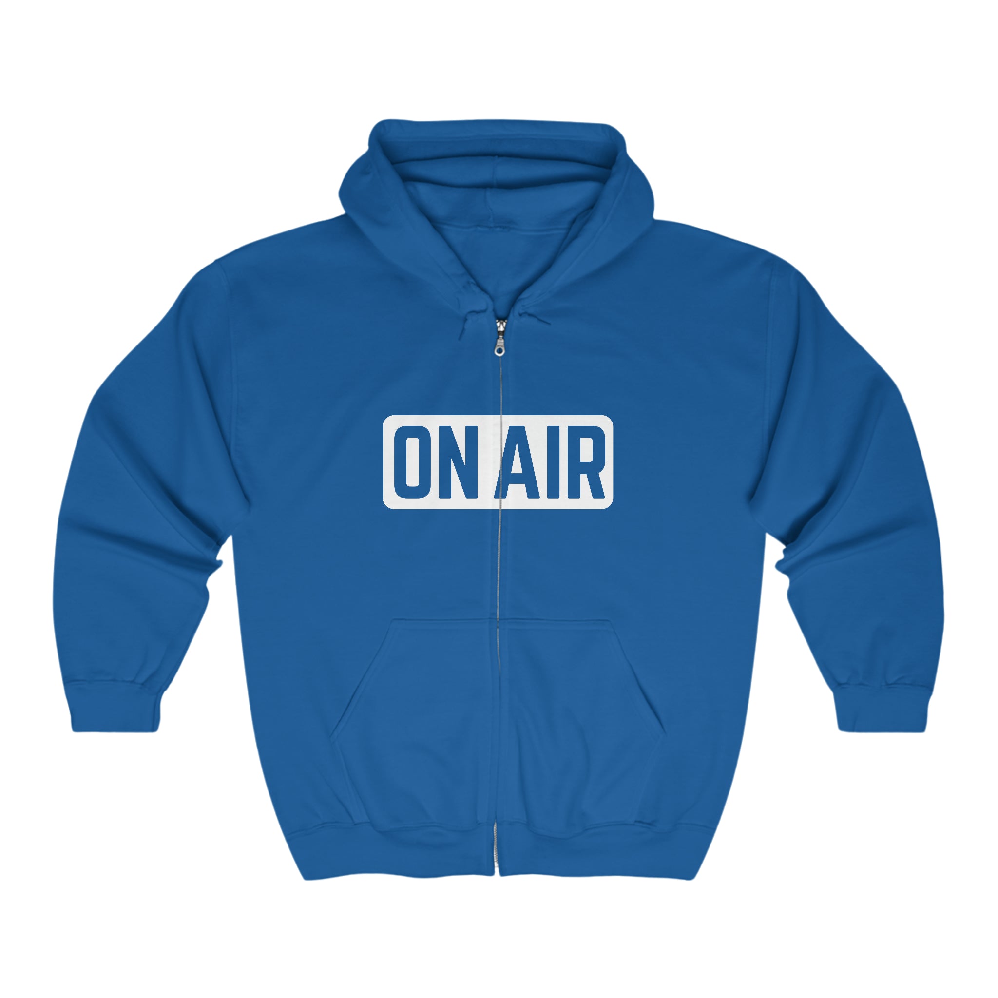 ON AIR Radio Fam Logo Unisex Full Zip Hooded Sweatshirt