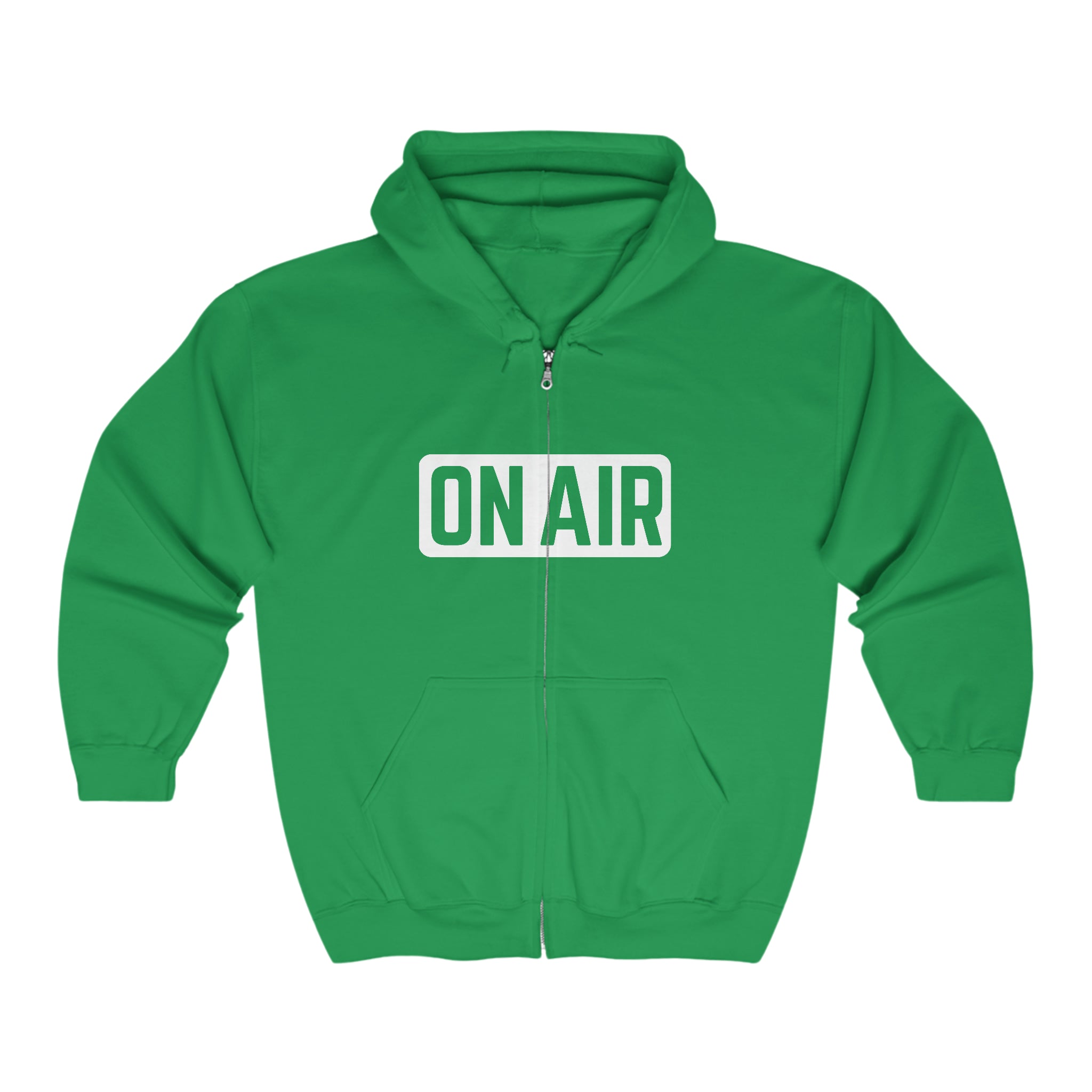 ON AIR Radio Fam Logo Unisex Full Zip Hooded Sweatshirt