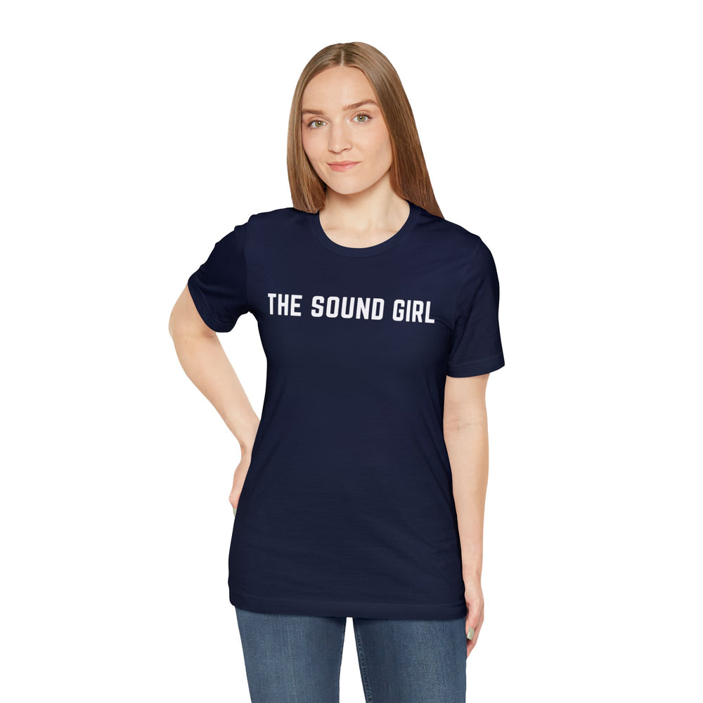 
            
                Load image into Gallery viewer, The Sound Girl Unisex Tee
            
        
