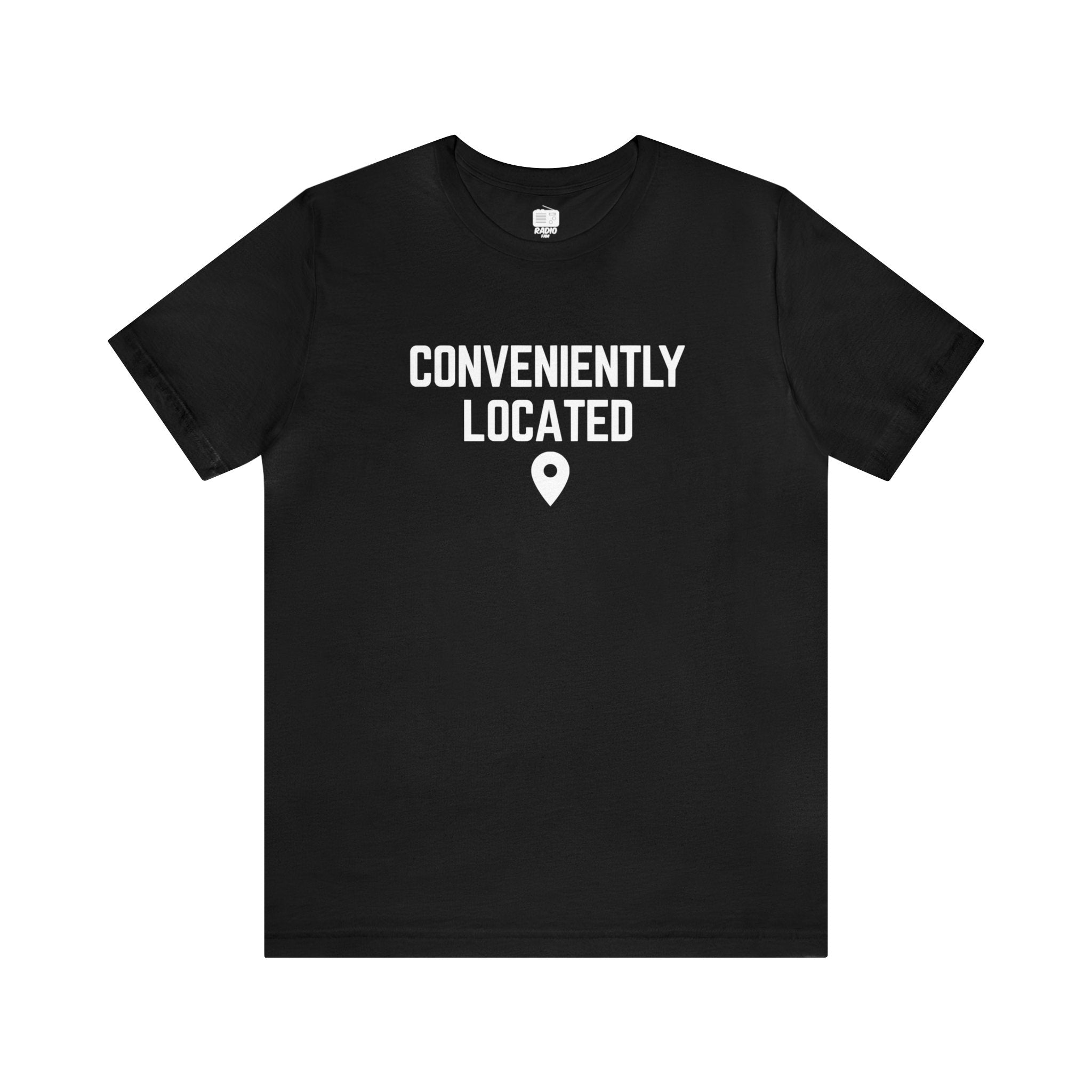 Conveniently Located Unisex Tee