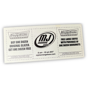 93.3 FLZ Radio Mirror Logo Sticker
