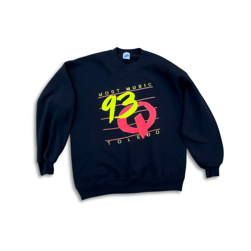 93 Q Toledo Crewneck VTG Sweatshirt