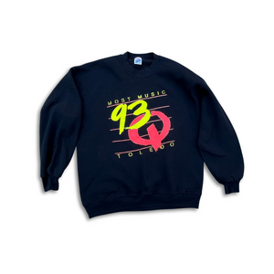 93 Q Toledo Crewneck VTG Sweatshirt