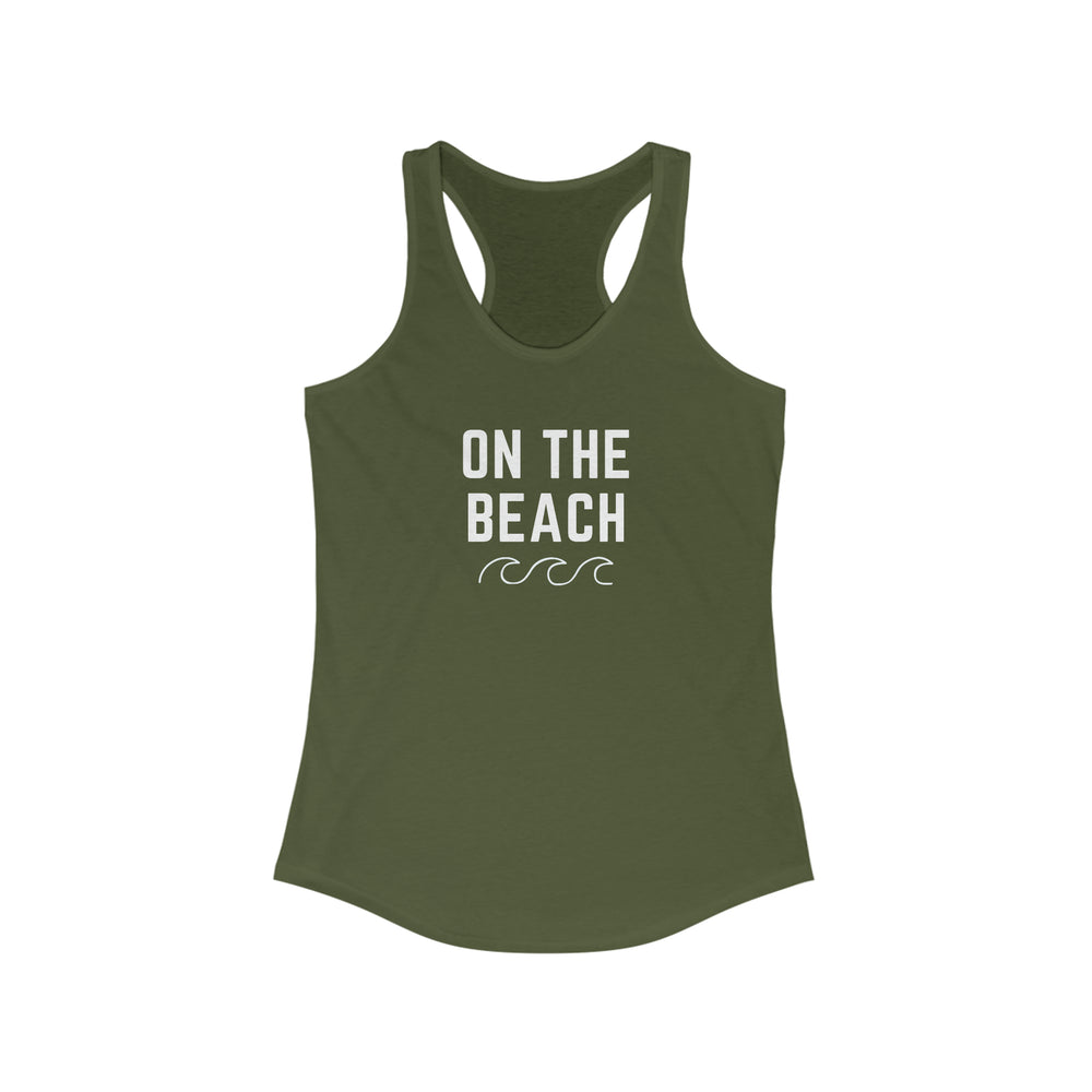 
            
                Load image into Gallery viewer, On The Beach Women&amp;#39;s Slim-Fit Tank
            
        