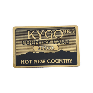 98.5 KYGO Frequent Listener Card VTG