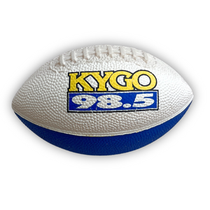 98.5 KYGO Mini Foam VTG Football