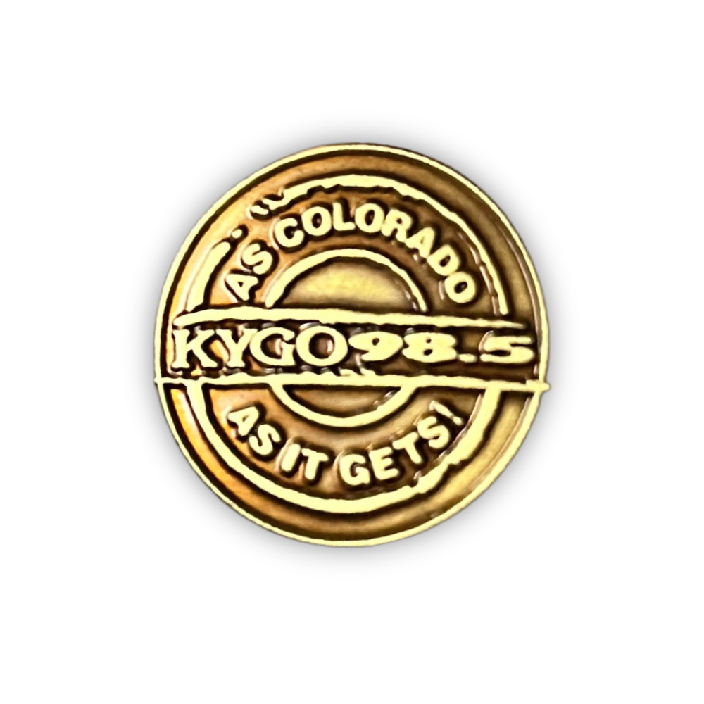 98.5 KYGO Colorado VTG Pin