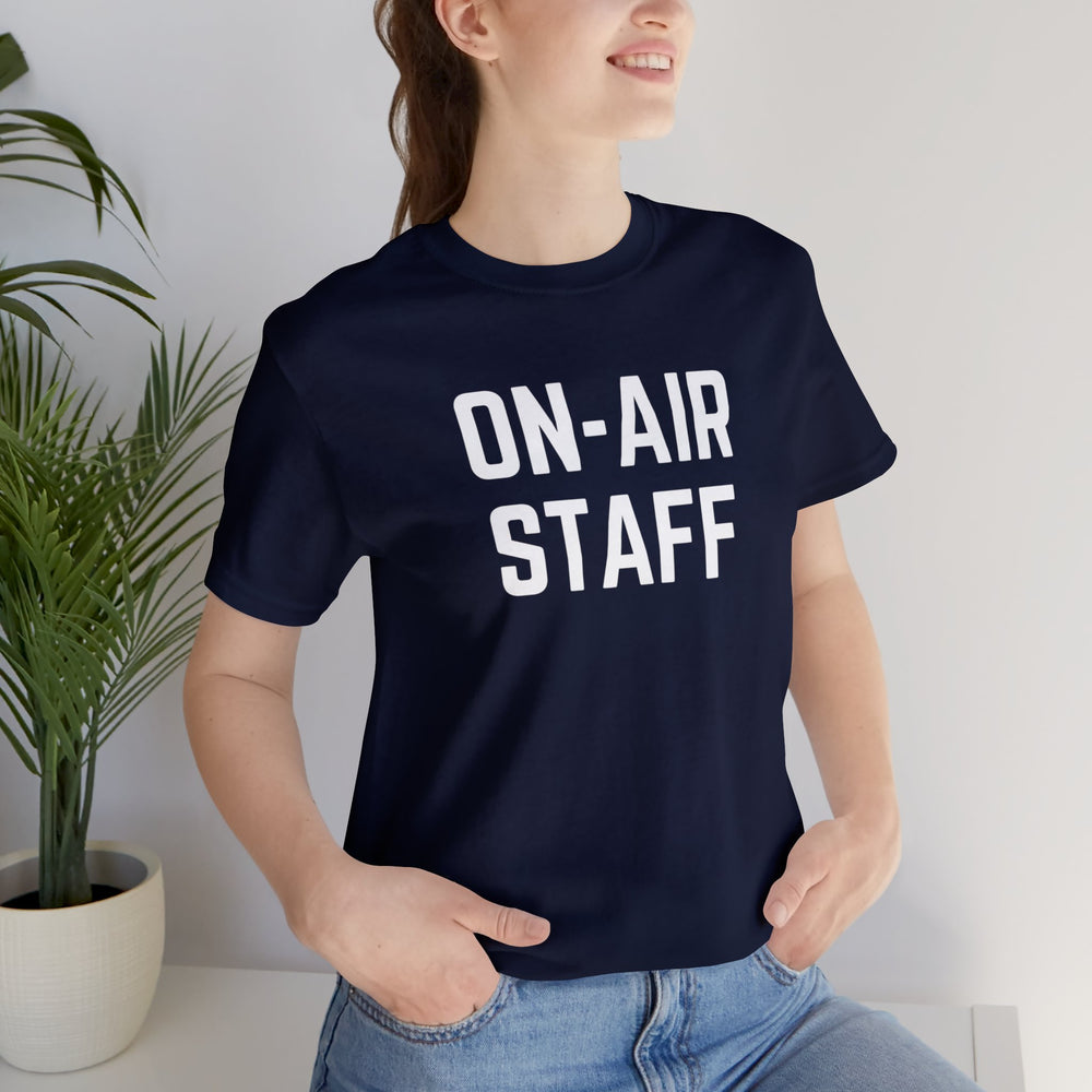 
            
                Load image into Gallery viewer, On Air Staff Unisex Tee
            
        