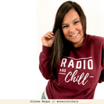 Radio and Chill Crewneck Sweatshirt Unisex