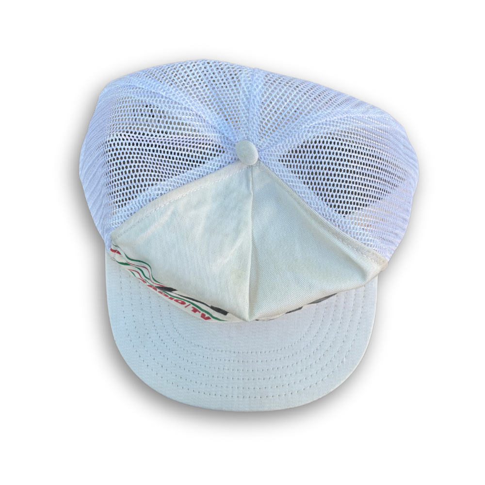 CHIN Radio TV Vtg Trucker Hat Snapback International Canadian Broadcasting Co