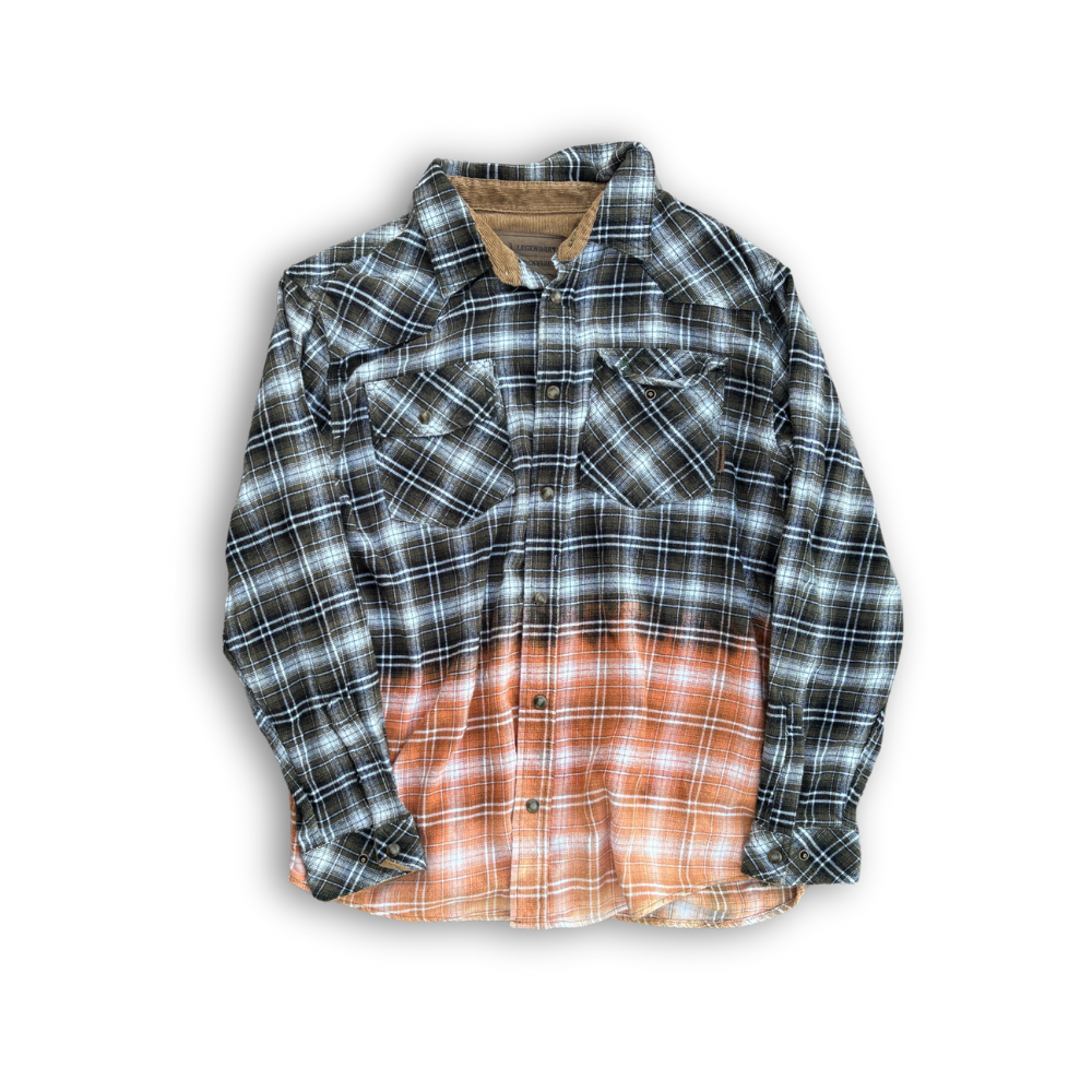 Green Day Repurposed Flannel