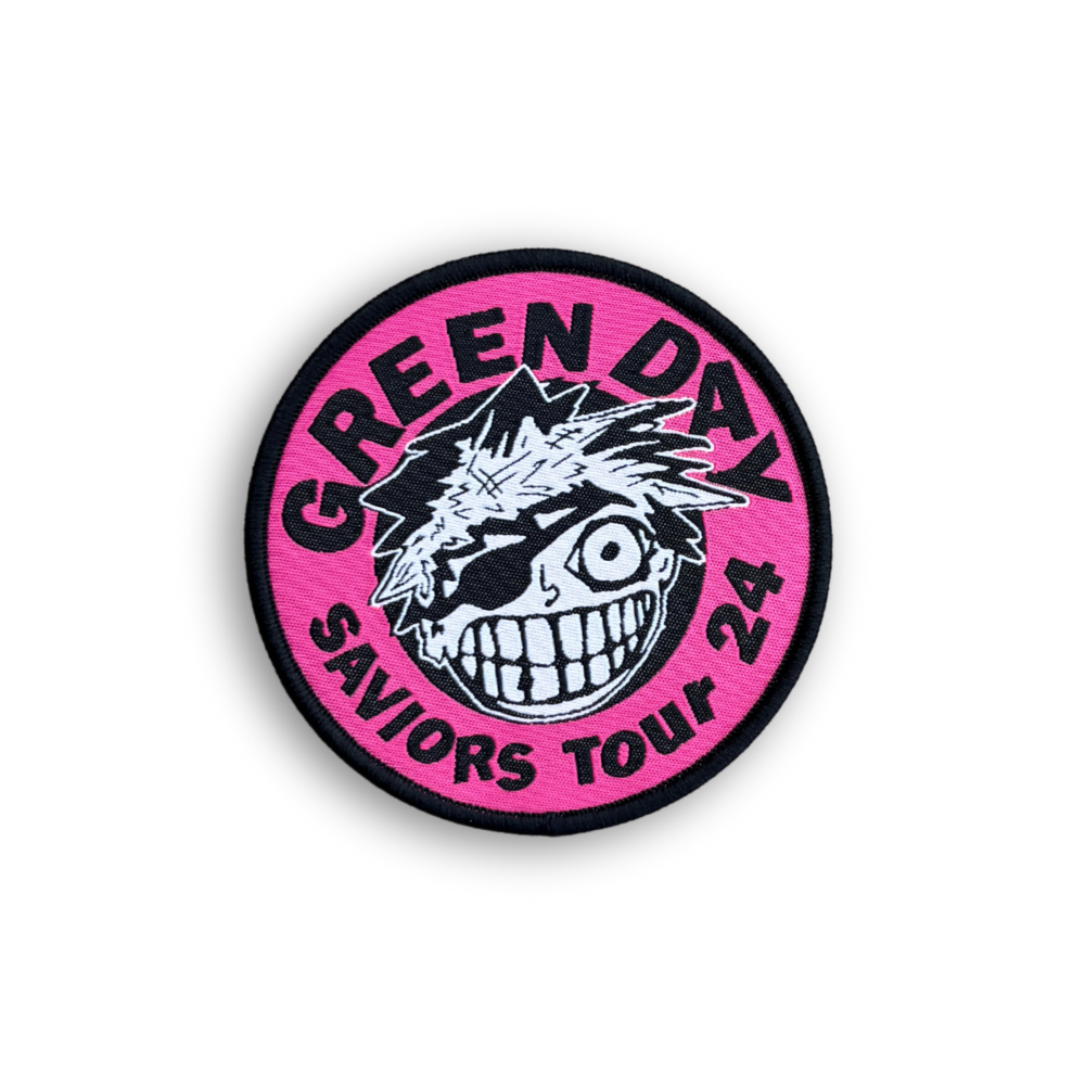 Green Day Saviors Tour Official Patch