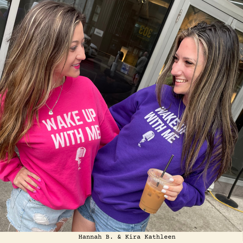 Wake Up With Me Crewneck Sweatshirt Unisex