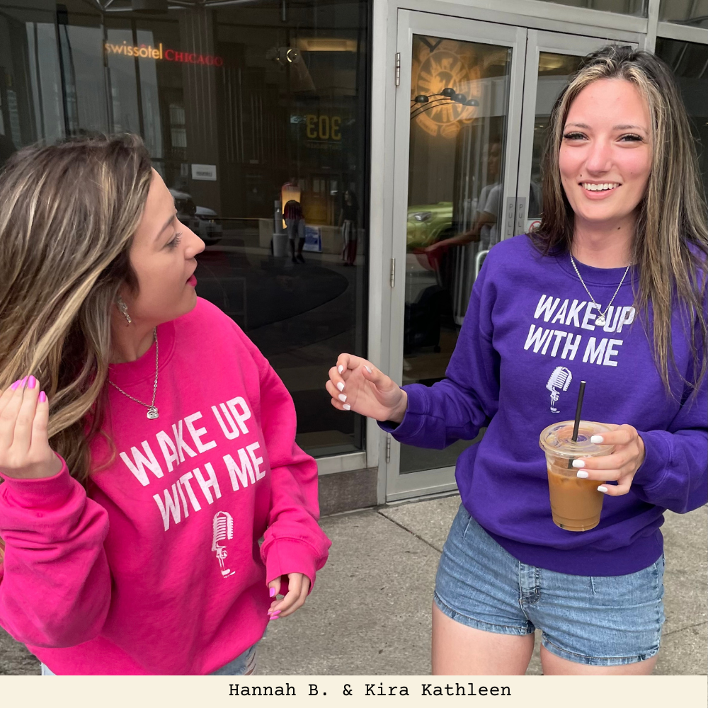 Wake Up With Me Crewneck Sweatshirt Unisex