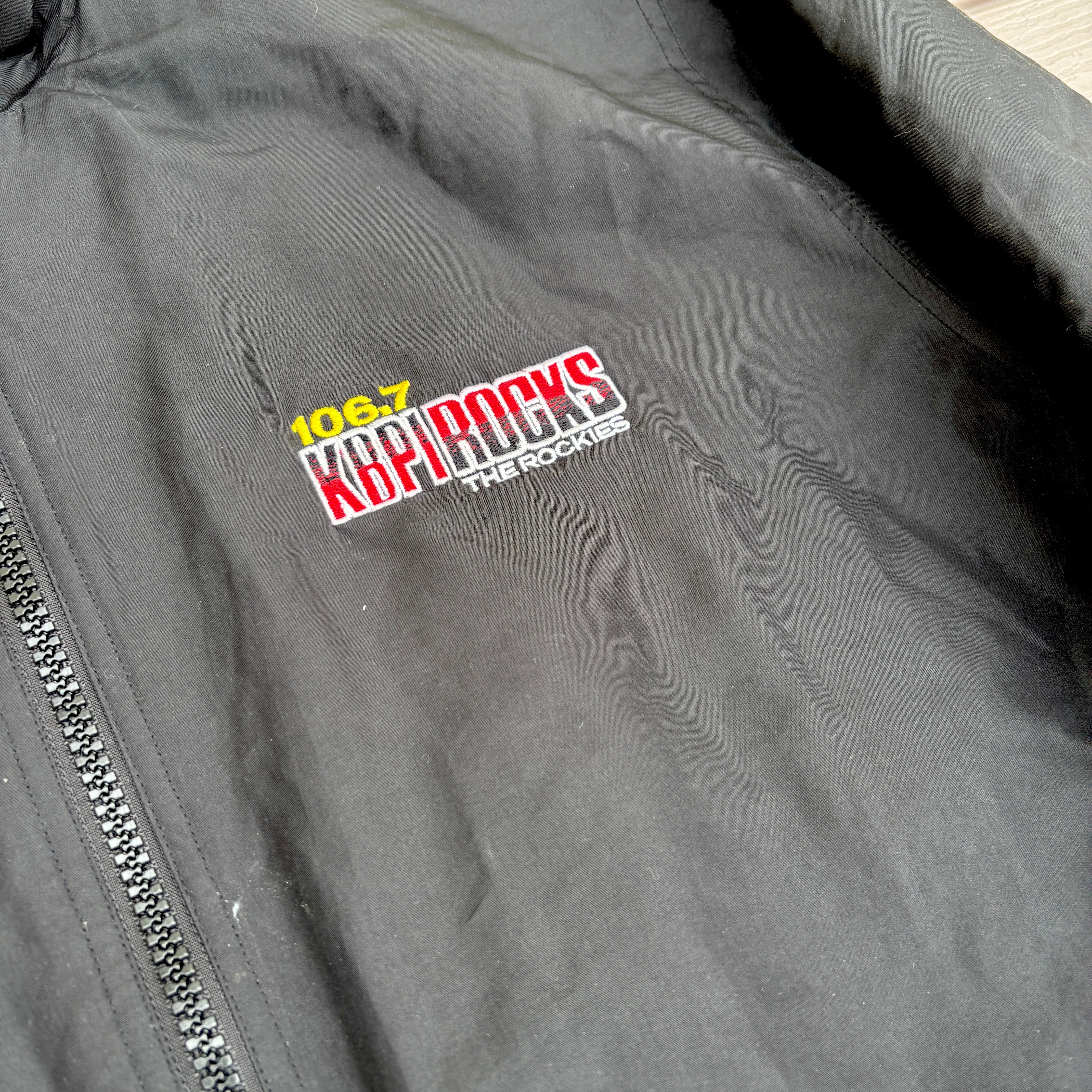 106.7 KBPI Radio Station Jacket VTG