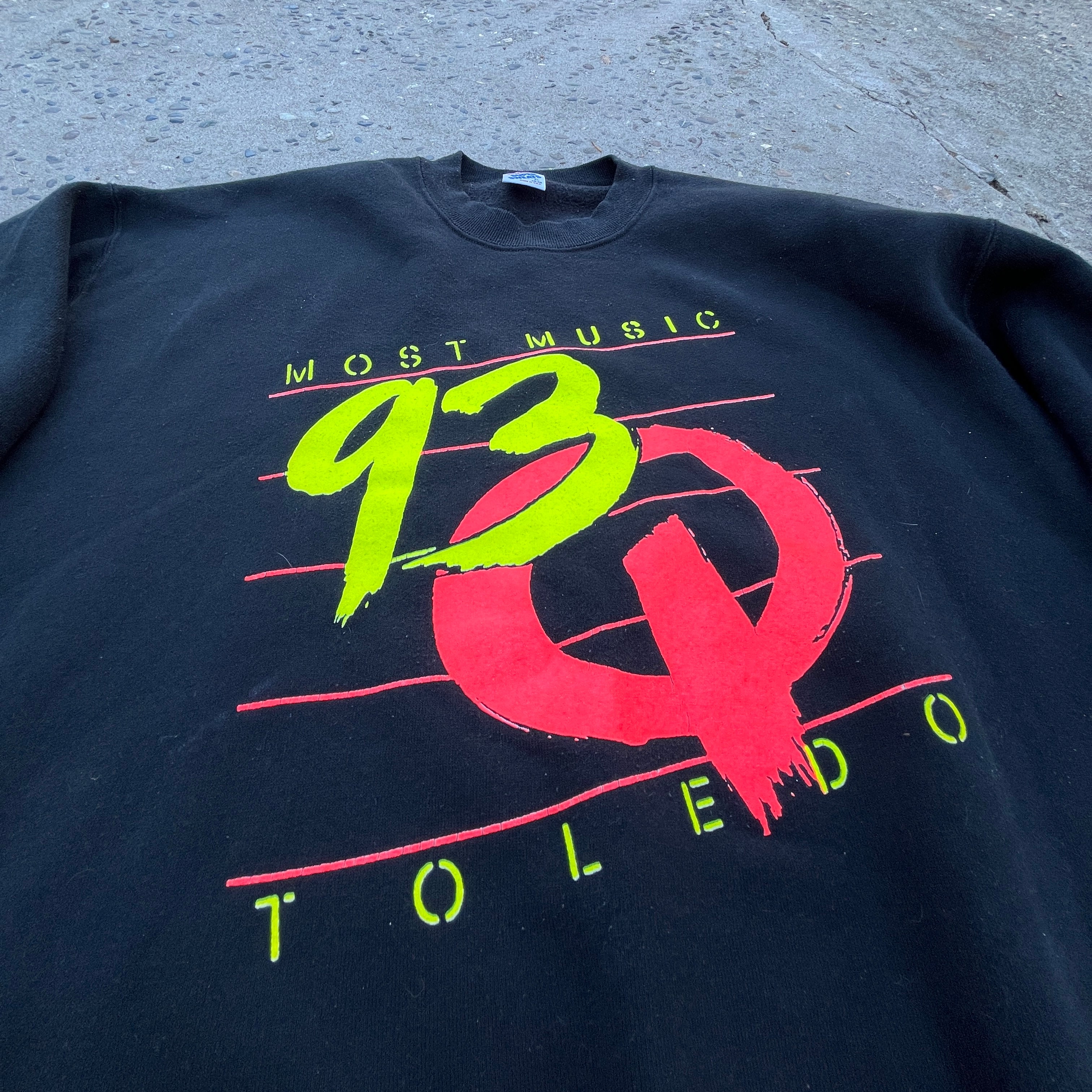 93 Q Toledo Crewneck VTG Sweatshirt