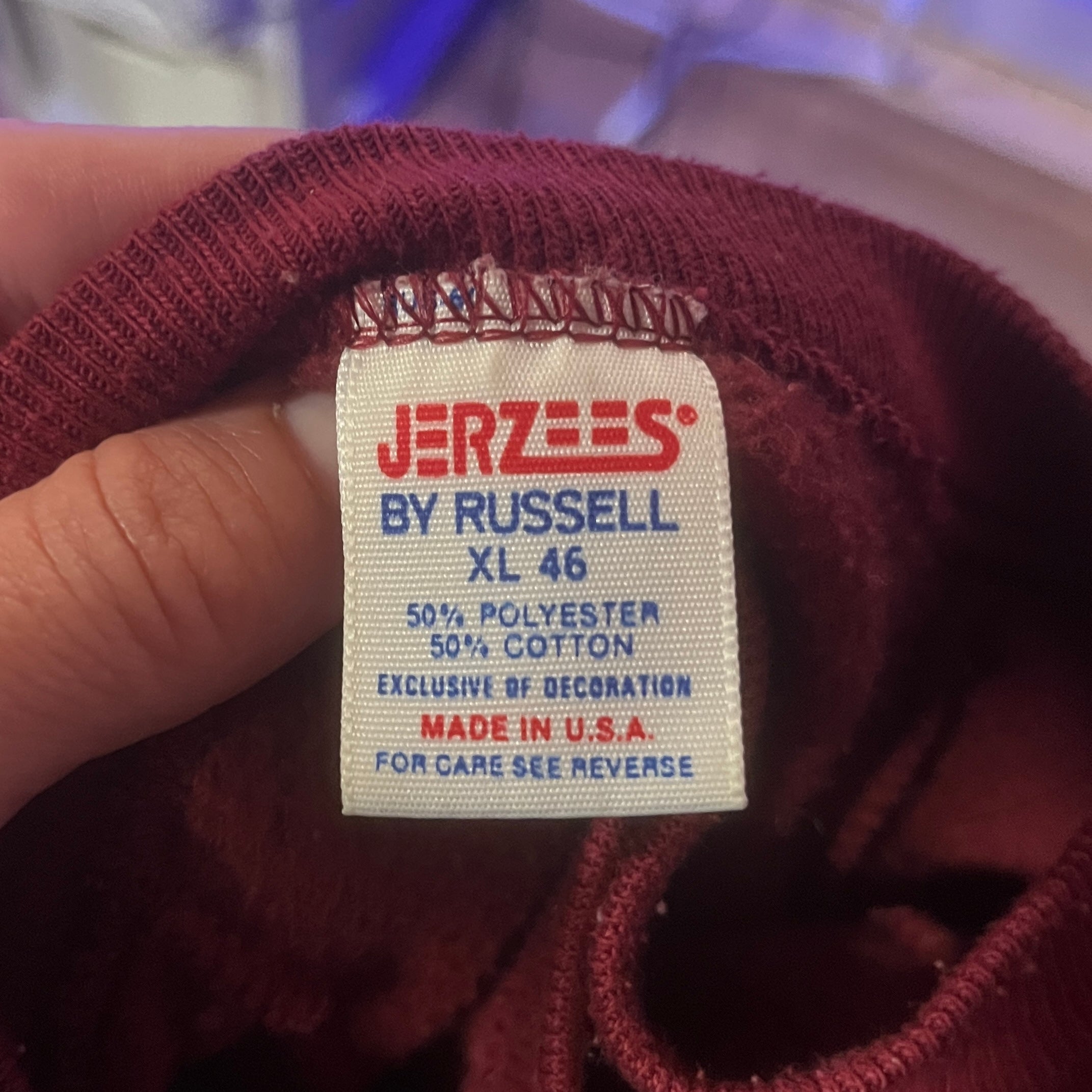 Power 105 WAVA DC Radio Crewneck Sweatshirt VTG